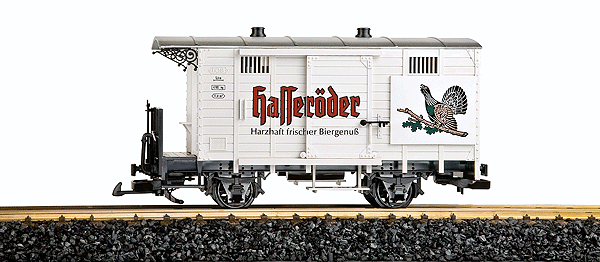 Beer Car -- German State Railways "Hasseroder"