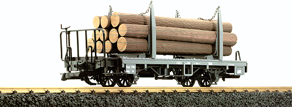 Stake Car -- Rhaetian Railways #Kkp 7348