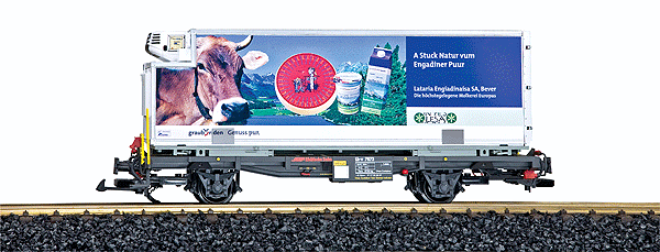 Container Car -- Rhaetian Railroad "Bergkase"