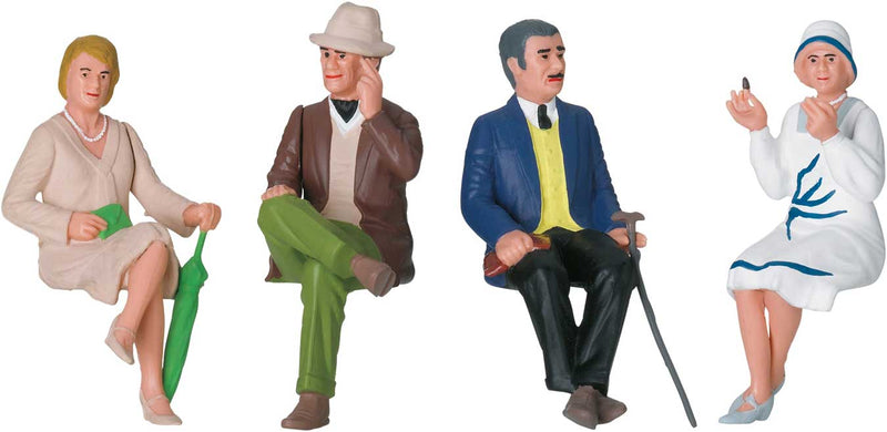 Seated Dining Car Passengers -- pkg(4)