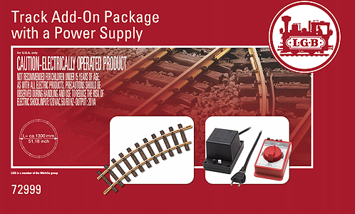 Add-On Track & Power Supply Set