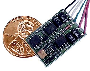 Digital Plus NMRA DCC Decoder -- Value-Line 1 Amp, 1 Function, Acceleration, Deceleration w/Wire Harness