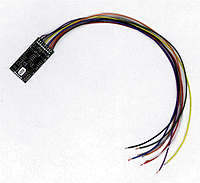 Digital Plus NMRA DCC Decoders -- Ultrathin Back EMF Decoder
