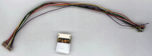 Digital Plus NMRA DCC Decoders -- JST Harness Series Decoder - 4 Function Output, 200mm Harness & Medium Plug