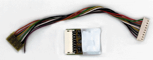 Digital Plus NMRA DCC Decoders -- JST Harness Series Decoder - 4 Function Output, 80mm Harness & Medium Plug