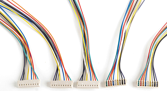 DCC Digital Plus NMRA Decoders -- Decoder HArness 200mm Wire - 5-Pack