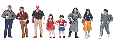 Standing people 8/