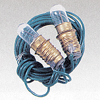 Bulb w/Wired Socket 14V AC or DC -- pkg(2)