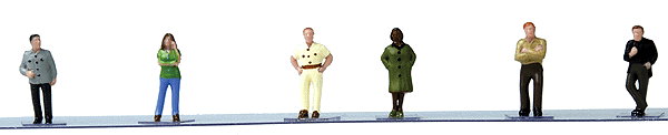 SceneMaster(TM) Pedestrians -- People Standing