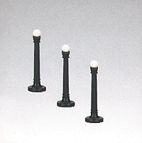 Light-Ups for S or O Scale -- Streetlight pkg(3)
