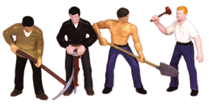 SceneMaster(TM) Figures -- People Working