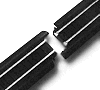 Track power lock assortment with adaptor