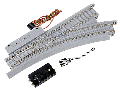 Power-Loc(tm) Track, Nickel Silver -- Right Hand Switch