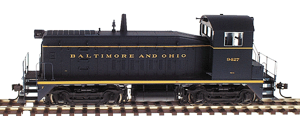 PROTO 2000 Diesel EMD SW8/900/600 Switcher Powered -- Baltimore & Ohio #9427 (blue & gold)