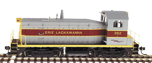 PROTO 2000 Diesel EMD SW8/900/600 Switcher Powered -- Erie Lackawanna #362 (gray, maroon, yellow)