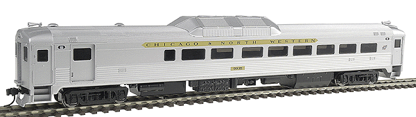 Budd RDC-2 Rail Diesel Car - Coach-Baggage - Standard DC - PROTO 1000(TM) -- Chicago & North Western #9935 (yellow letterboard, black lettering)