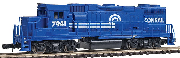 Diesel GP38-2 Powered -- Conrail (blue)
