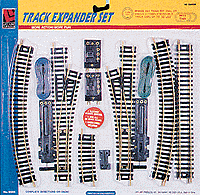 Track Expander Set w/Steel Rail -- Double Oval