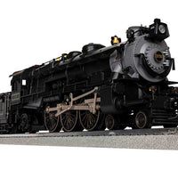 Warren G Harding Funeral Train-Only Set - Legacy Sound and Control -- Pennsylvania Railroad 3750 (black, graphite, Tuscan) and 4 18" Passenger Ca