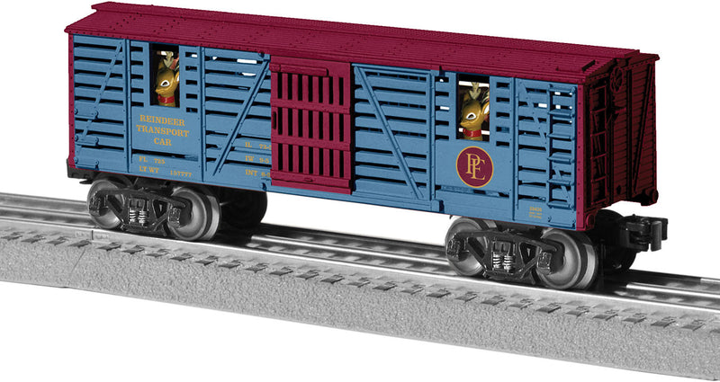 Animated Polar Express Car - 3-Rail - Ready-to-Run -- Reindeer Stock Car