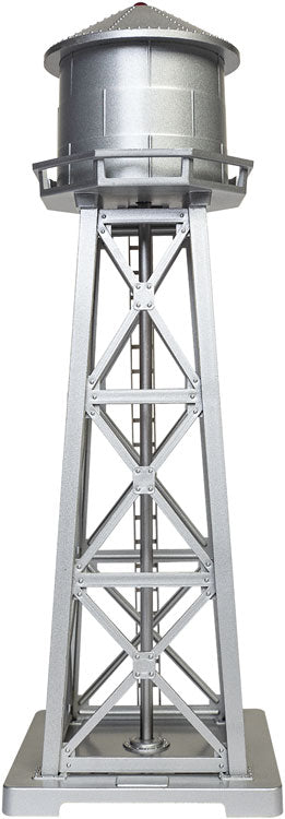 Lighted Water Tower -- Silver-1
