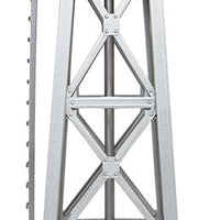 Lighted Water Tower -- Silver