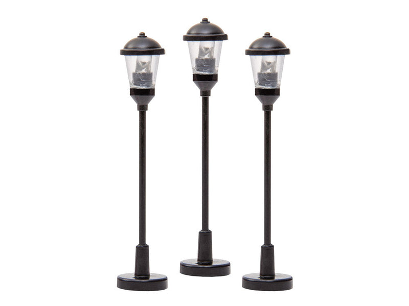 Lighted Boulevard Lights -- Clear pkg(3)