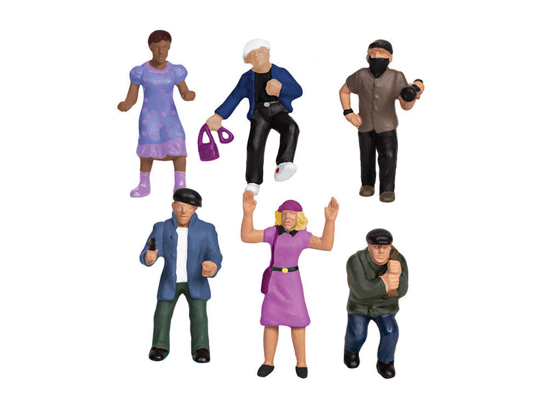 Crime Scenes Figure Pack -- pkg(6)