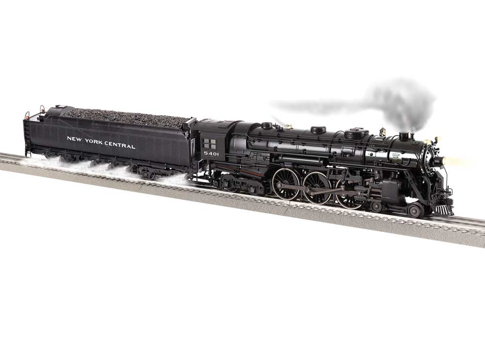 Class J1E 4-6-4 Hudson - 3-Rail - Legacy Sound, Control & Smoke - Vision -- New York Central #5401 (black, 7-Axle Tender)