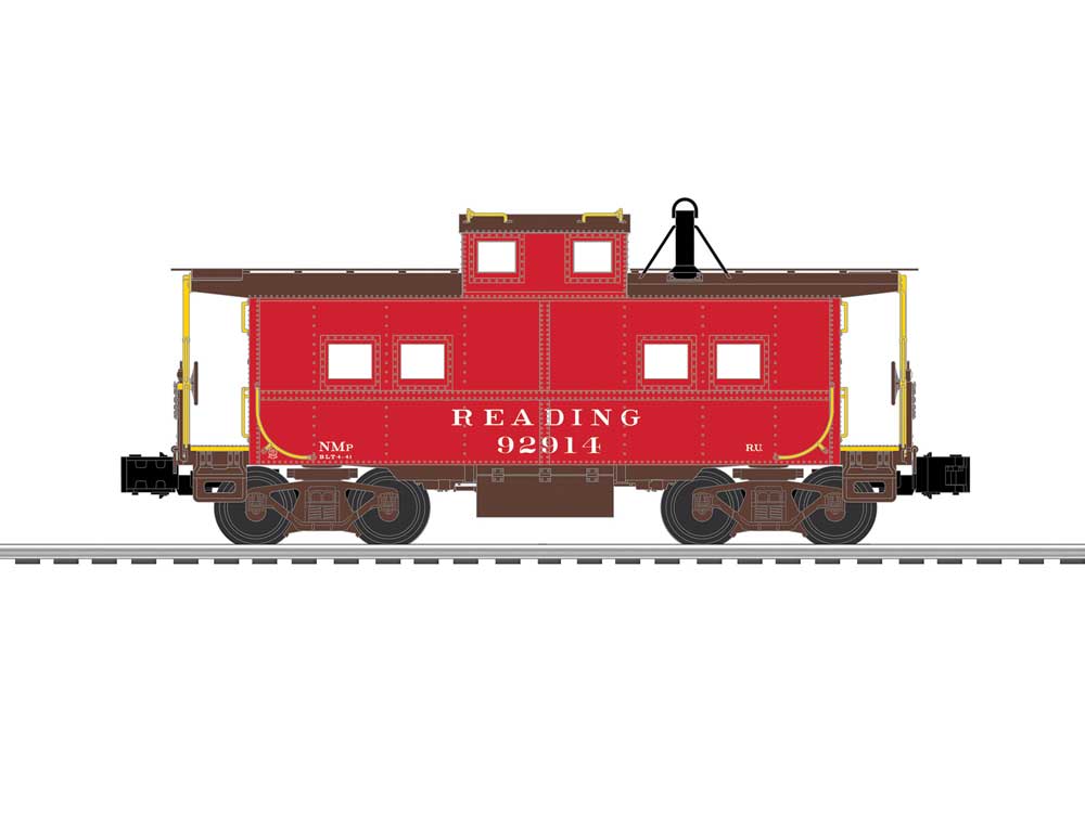 Reading King Coal Train-Only Set - 3-Rail - Legacy Sound, Smoke and Control -- T-1 4-8-4 #2128, 7 Mixed Hoppers, Caboose (Mixed Schemes)-2