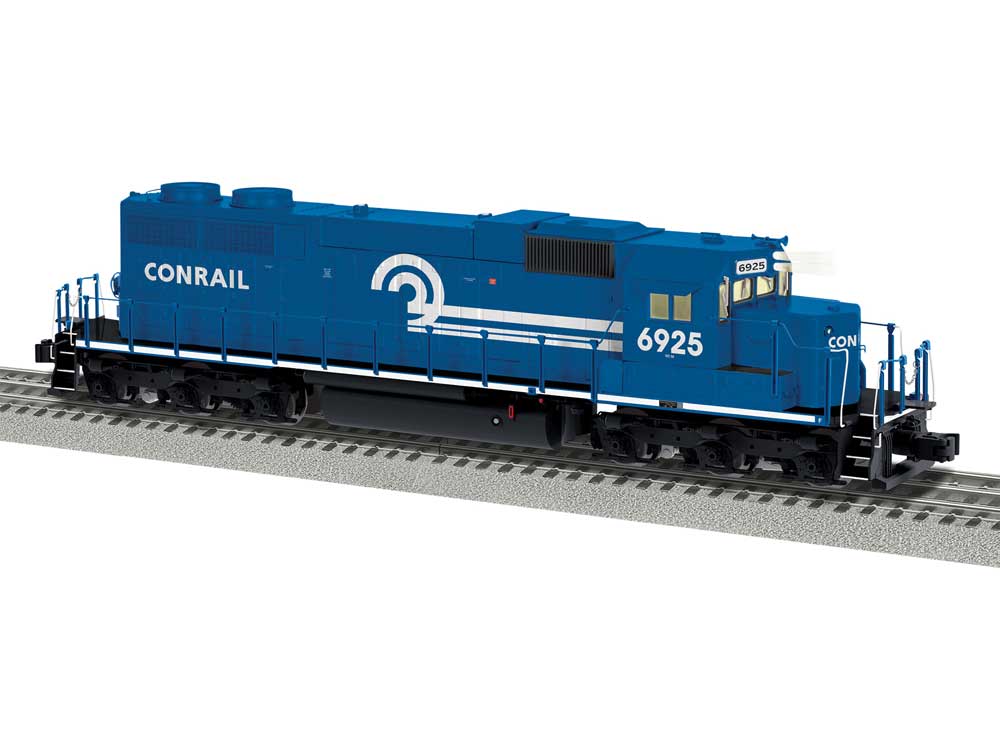 EMD SD38 - 3-Rail - Legacy Sound & Control -- Conrail #6925 (blue, white)