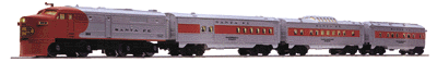 Passenger car set -- Warbonnet