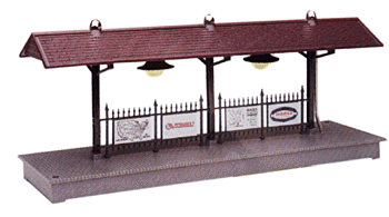 Lighted psgr platform