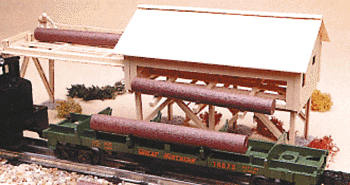 Log loading station