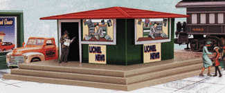 Lionel Newsstand with Sound
