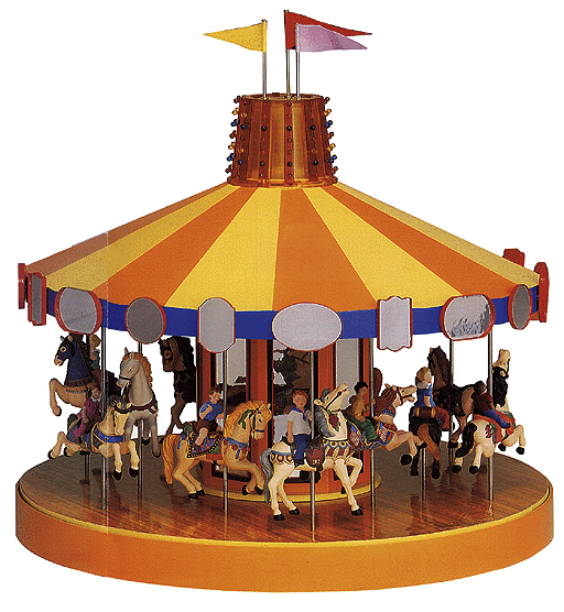 Carousel -- 9-3/4 Diameter Base