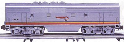 F3 B-Unit -- Atchison, Topeka & Santa Fe Powered