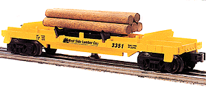 Log Dump Car -- Westside Lumber