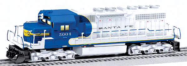EMD SD40 - Conventional 3-Rail -- Santa Fe