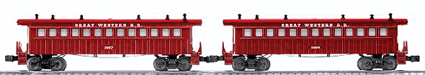 Passenger Car -- Great Western, pkg(2)