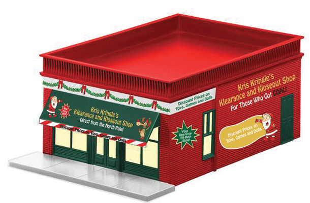 Kris Kringle's Kloseout Shop -- Kit - 9-1/4 x 6 x 3-1/2" 23.5 x 15.2 x 8.9cm