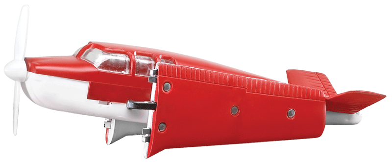 Airplane 2-Pack - Assembled -- 1 Each Red/White & Yellow/Black-1