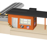 Operating Freight Terminal w/Lights -- Pacific Fruit Express