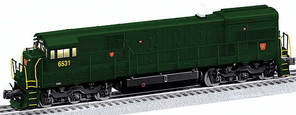 GE AC6000 - Scale 3-Rail w/Legacy Sound, Control & Smoke -- CSX Heritage #654 (CSX Heritage, blue, yellow, How Tomorrow Moves Logo)