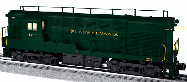 Diesel Scale FM H16-44 w/RailSounds & Smoke - 3-Rail - Legacy Control -- Pennsylvania Railroad #8807 (Brunswick Green)