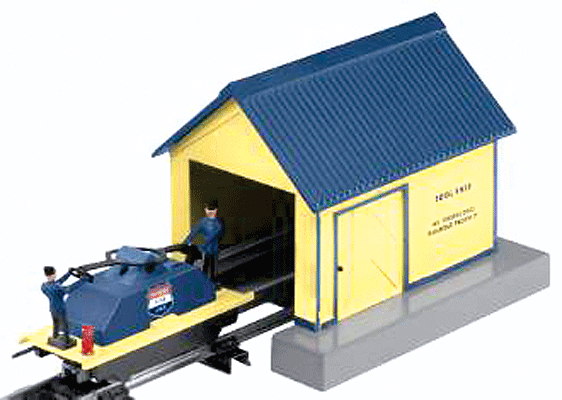 Commerative Handcar & Shed