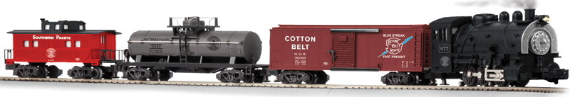 Dockside Switcher Steam Freight Set -- Southern Pacific