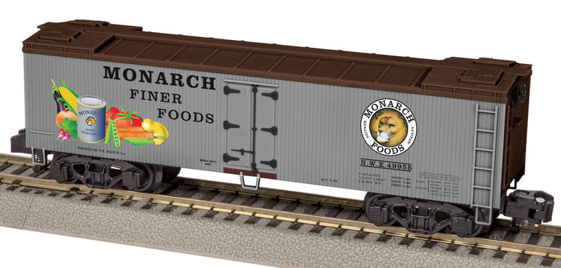 Wood Ice Reefer - Ready to Run - American Flyer -- Monarch Finer Foods