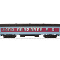 Heavyweight Passenger Car 3-Pack - Ready to Run -- Polar Express Coach, Abandoned Toy Car and Observation