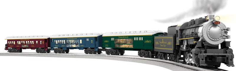 Thomas Kinkade Christmas Train Set - Sound - LionChief-1
